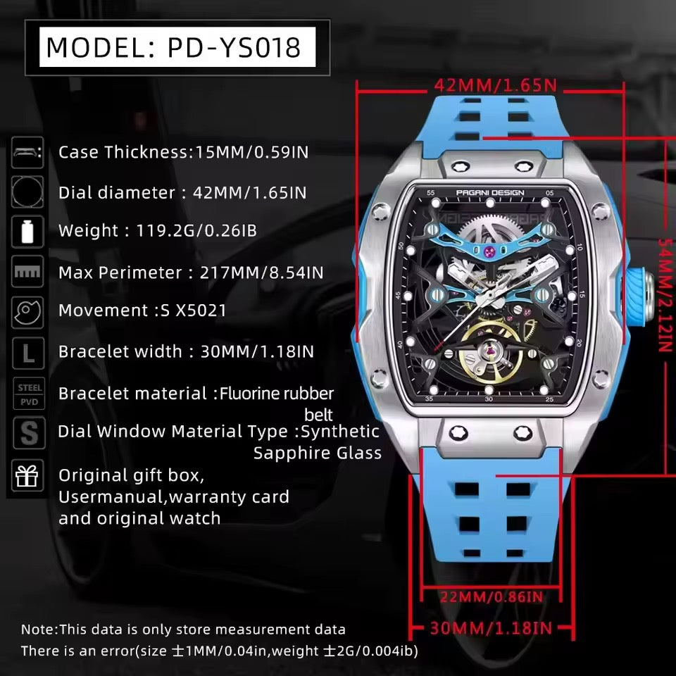 Jovelli™ FerroX Skeleton (Pagani Design Edition)